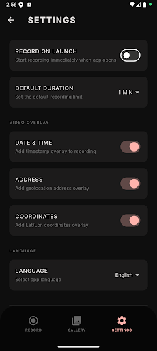 Rapid Proof screenshot