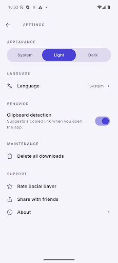 Social Saver screenshot